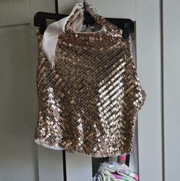 Free people disco fever tie back tank - Picture 3 of 8